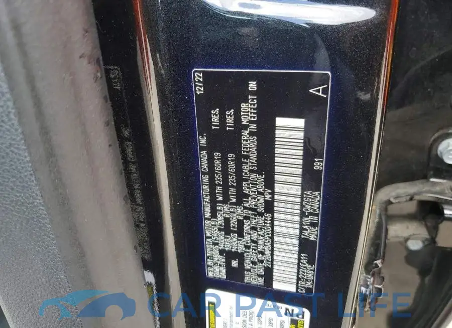 2T2BAMBA5PC004446# 13