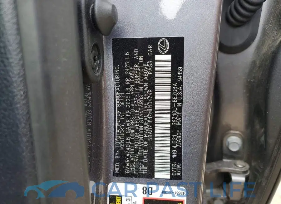 58ADZ1B17MU104748# 13