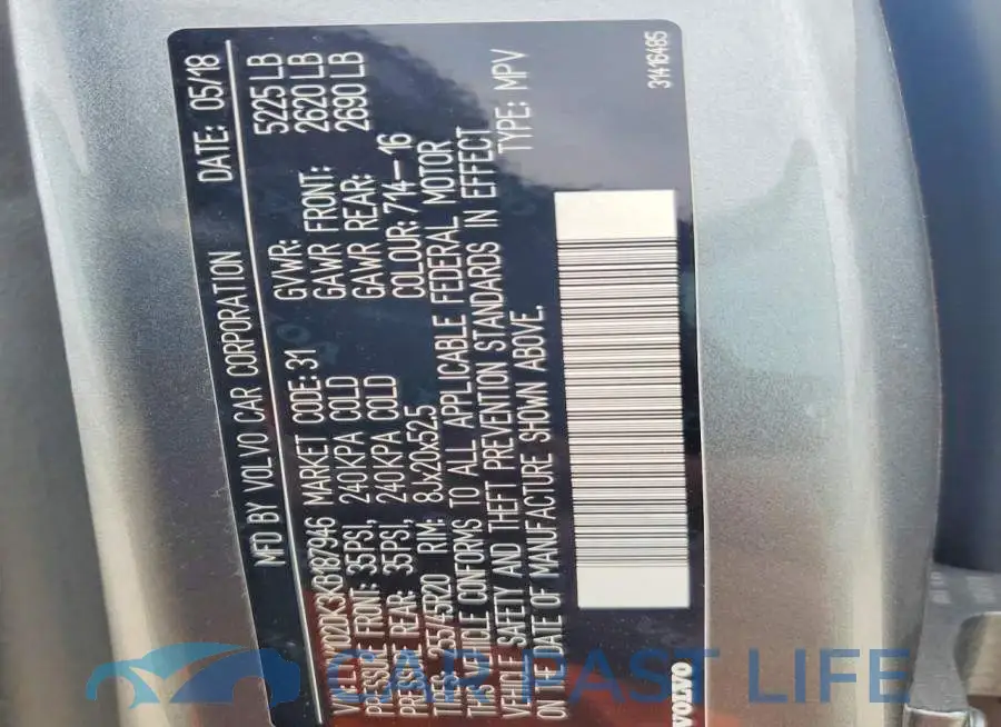 LYV102DK3KB187946# 13