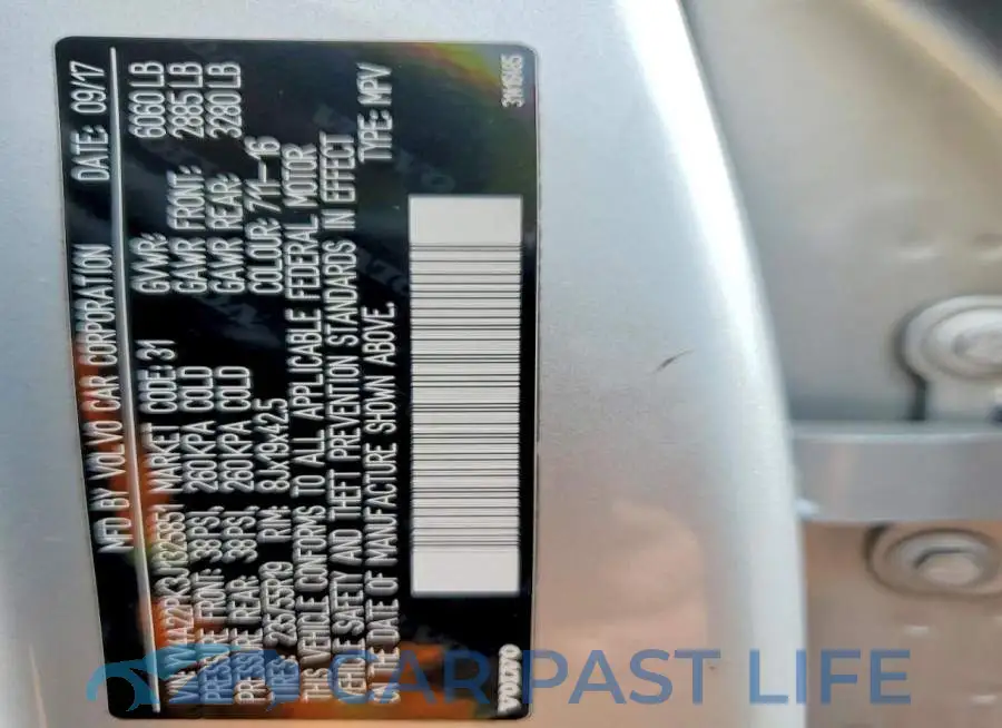 YV4A22PK3J1325851# 13