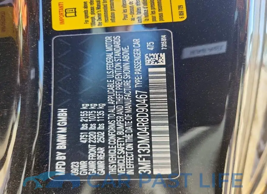 3MF13DM04R8D90467# 12