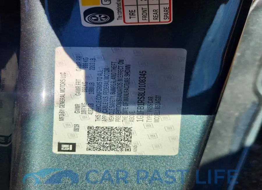 1G1FB1RS8L0108345# 12