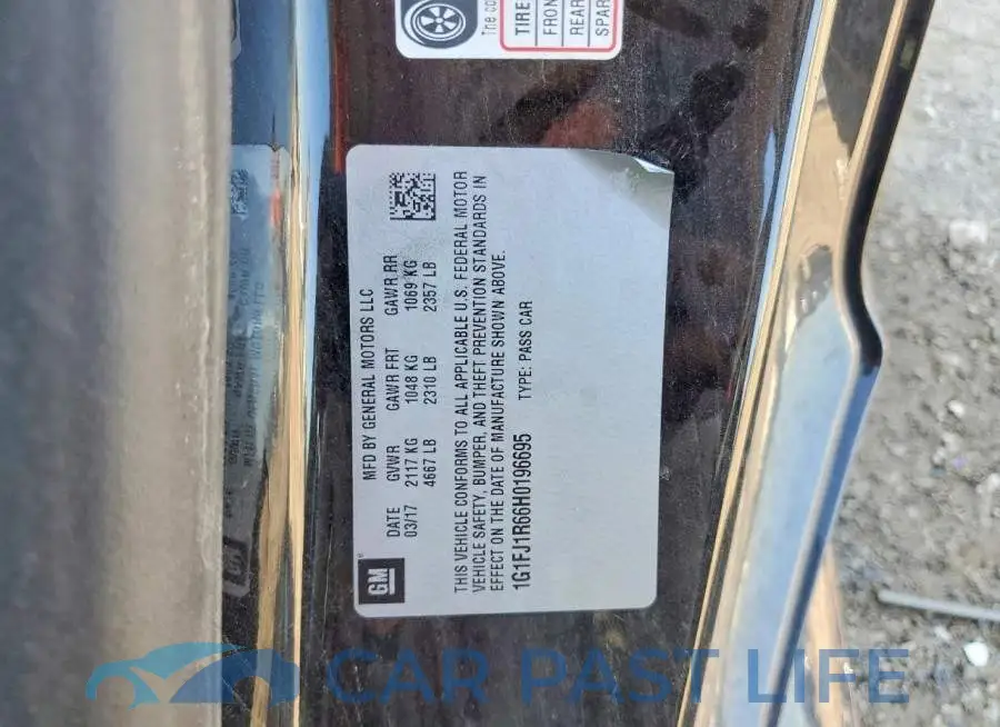 1G1FJ1R66H0196695# 12