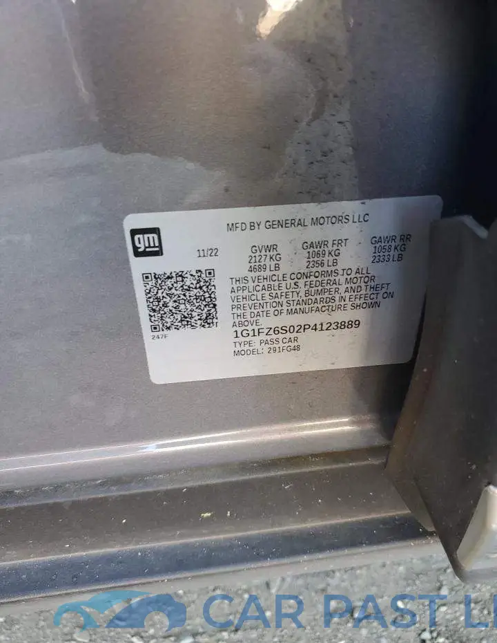 1G1FZ6S02P4123889# 13