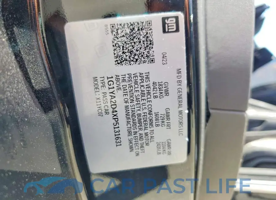 1G1YA2D4XP5131631# 12