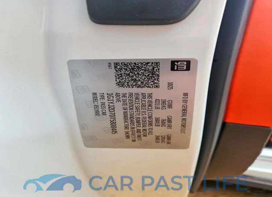 1G1YJ2D70T5800445# 13