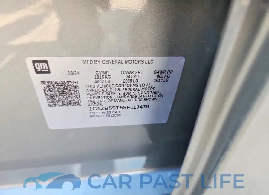 1G1ZB5ST5SF113439# 12