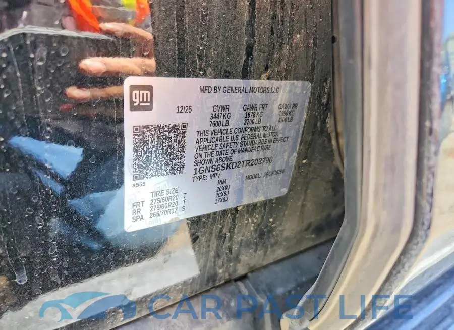 1GNS6SKD2TR203790# 13