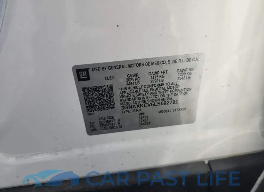 3GNAXKEV5LS592791# 14
