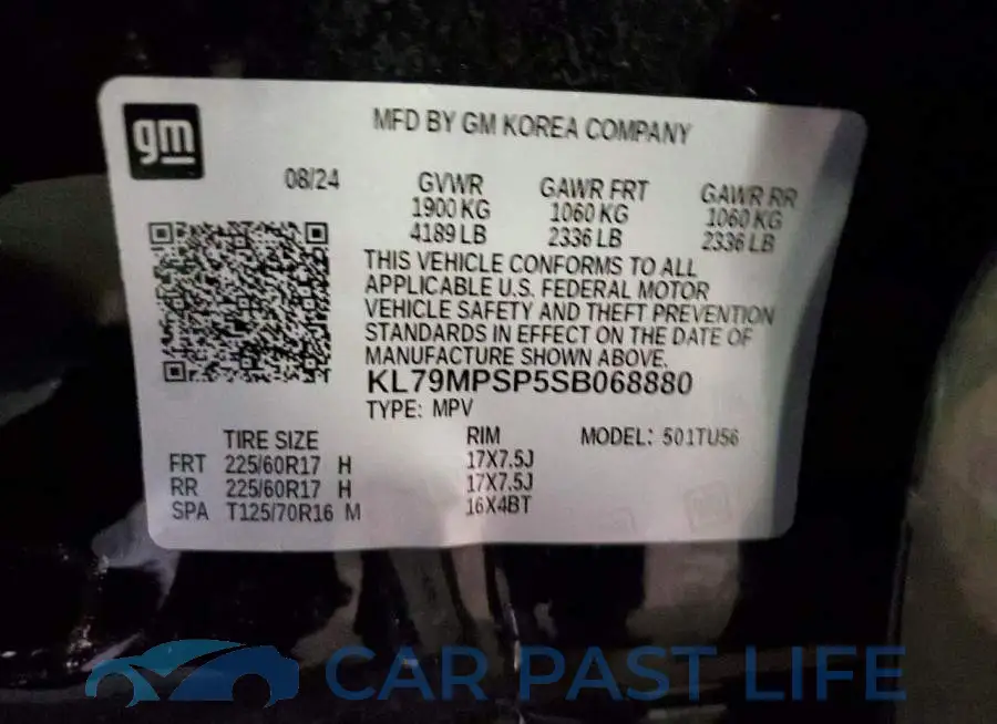 KL79MPSP5SB068880# 13