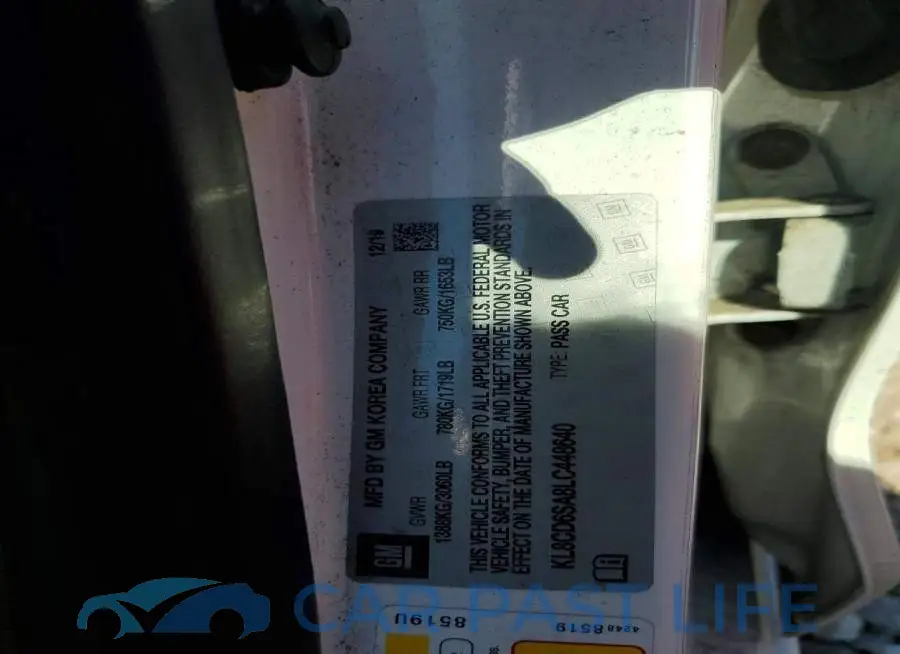 KL8CD6SA8LC448640# 12