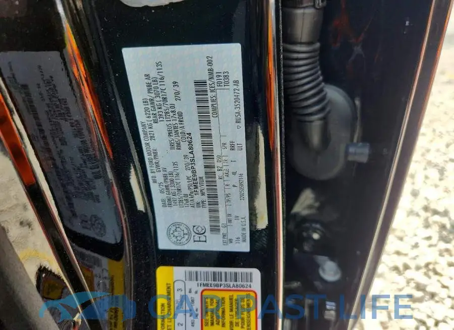 1FMEE9BP3SLA80624# 12