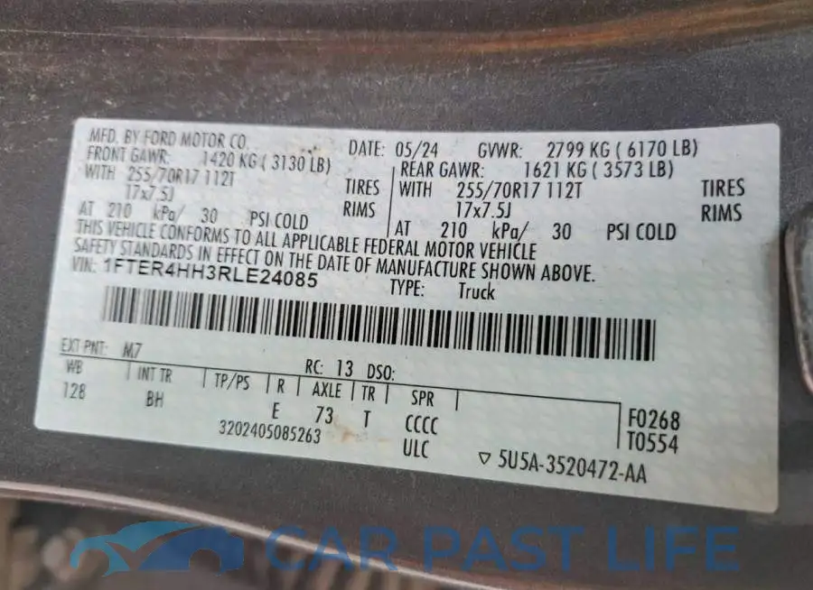 1FTER4HH3RLE24085# 13