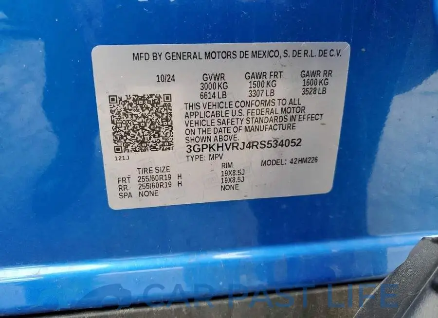 3GPKHVRJ4RS534052# 14