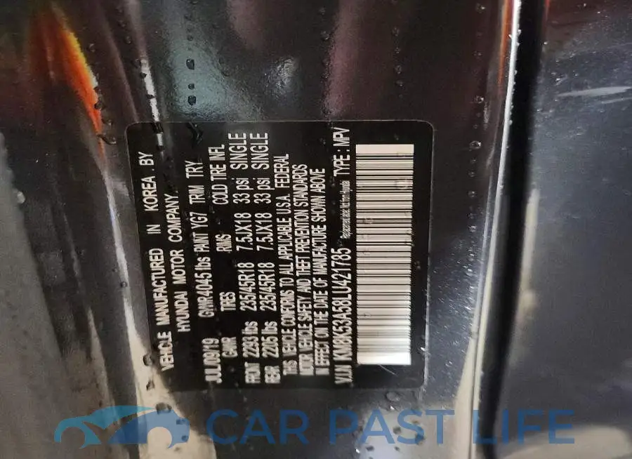 KM8K53A58LU421785# 13