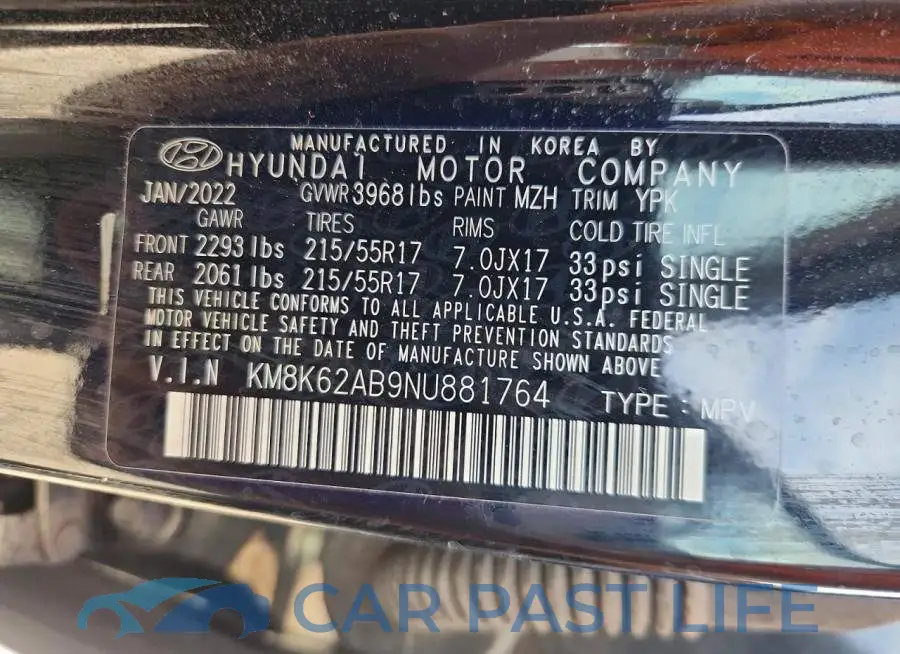 KM8K62AB9NU881764# 13