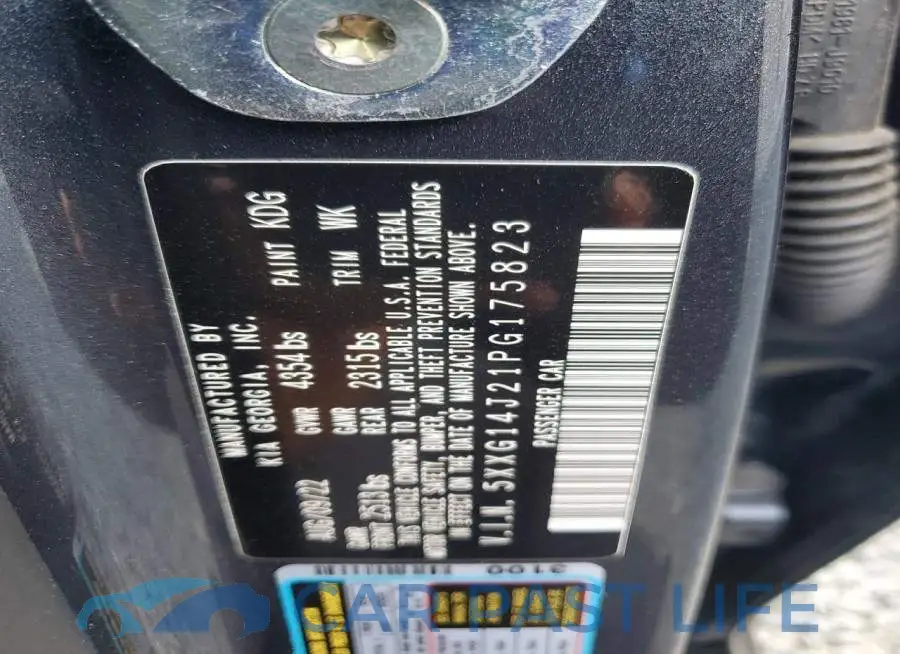 5XXG14J21PG175823# 12