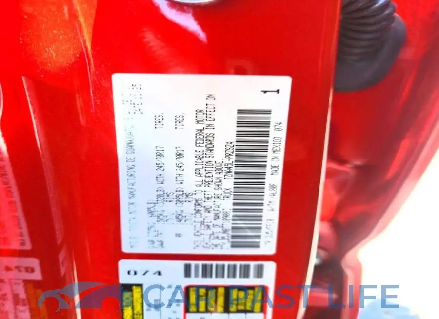 3TYLB5JN8TT109083# 13