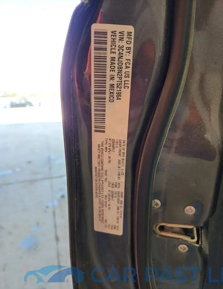 3C4NJDBN2PT521964# 13