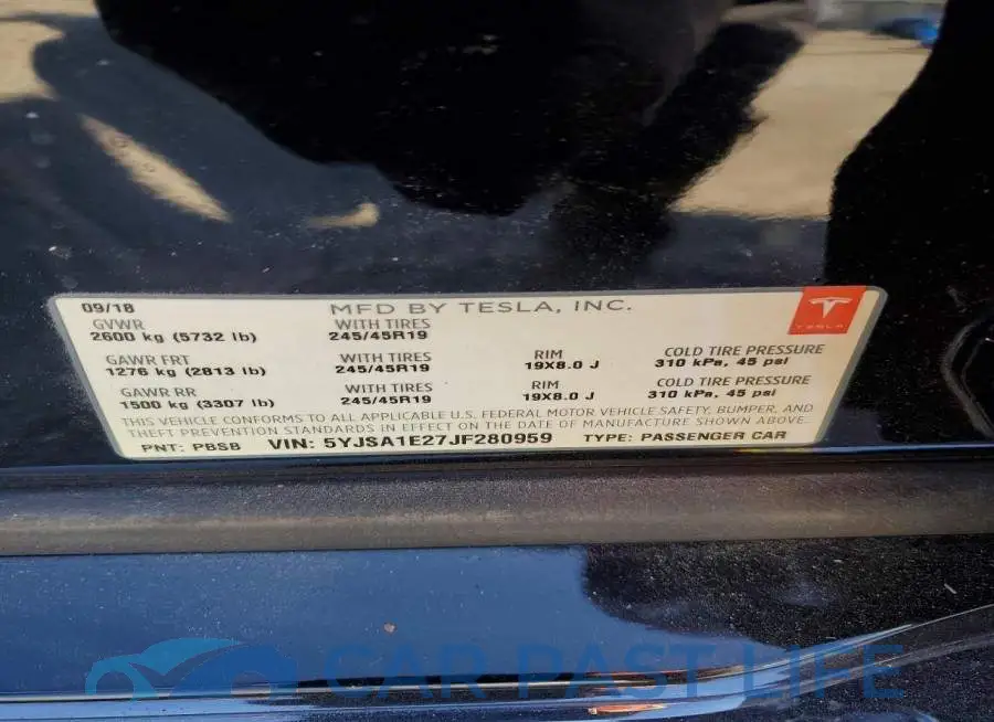 5YJSA1E27JF280959# 12
