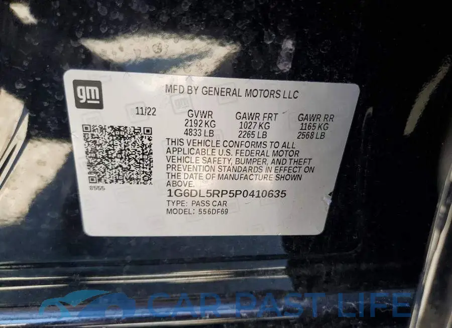 1G6DL5RP5P0410635# 12