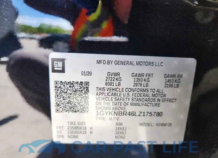 1GYKNBR46LZ175780# 14