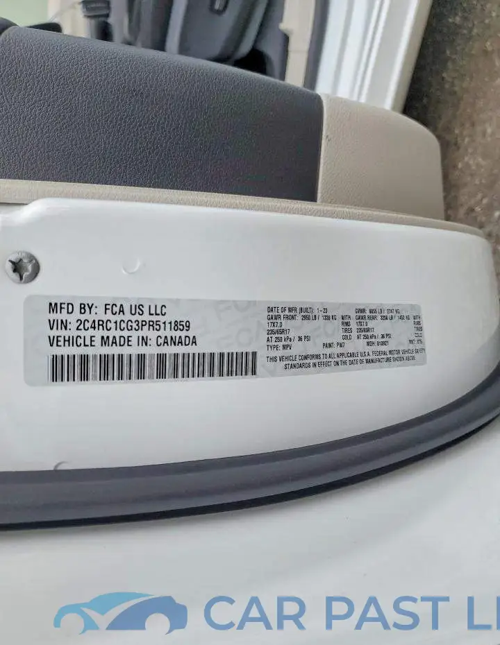 2C4RC1CG3PR511859# 13