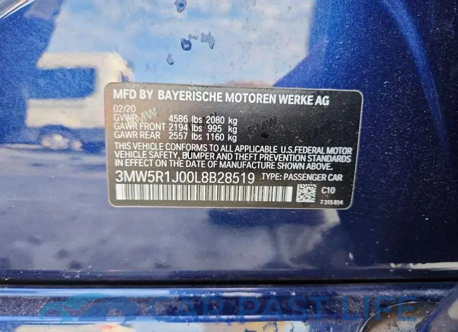 3MW5R1J00L8B28519# 12
