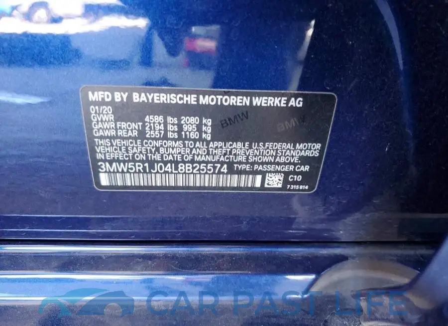 3MW5R1J04L8B25574# 12