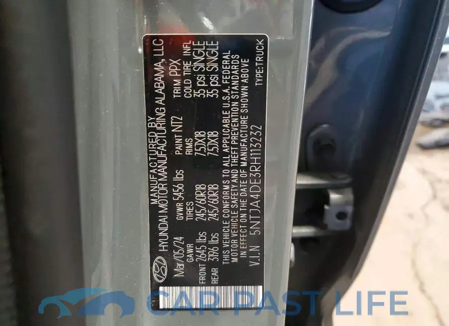 5NTJA4DE3RH113232# 13