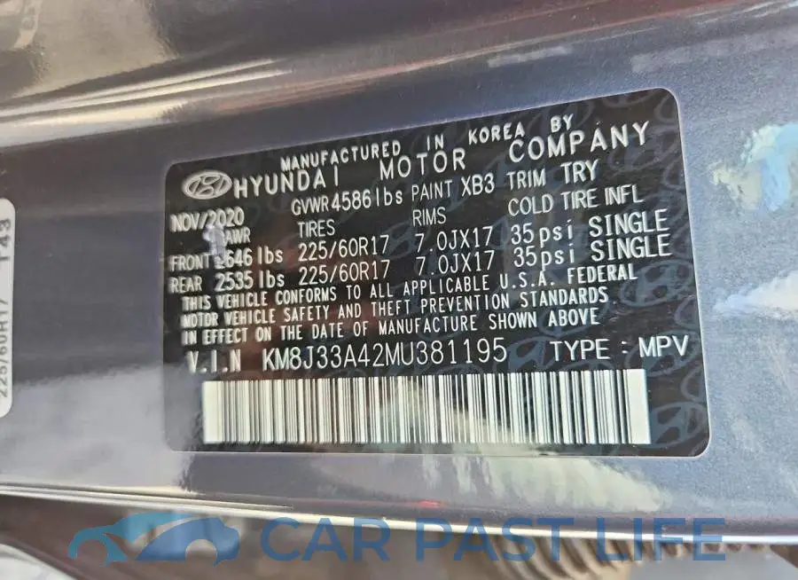KM8J33A42MU381195# 13