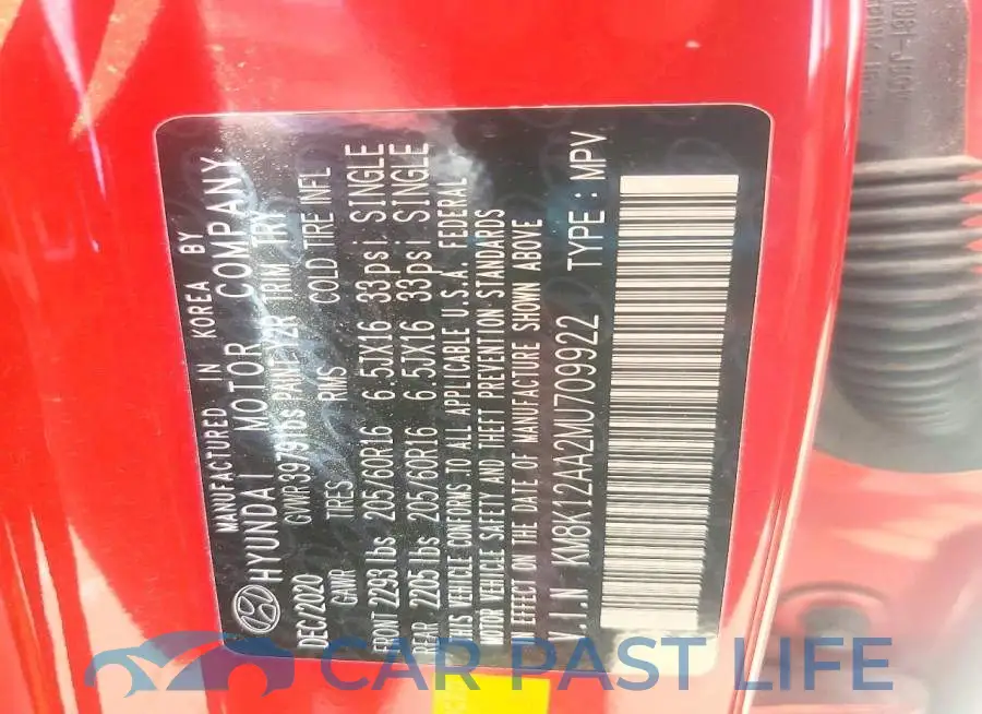 KM8K12AA2MU709922# 13