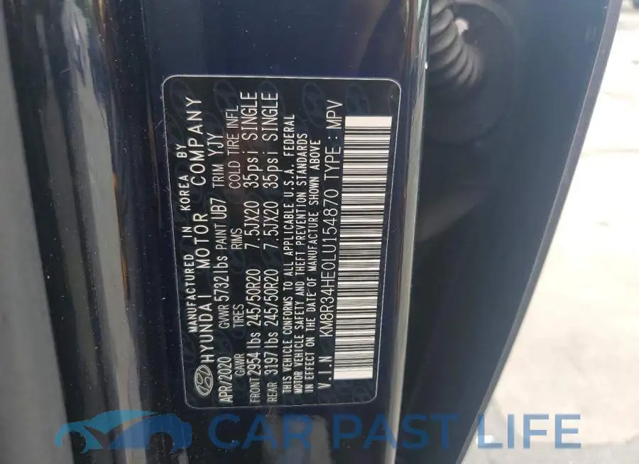 KM8R34HE0LU154870# 12