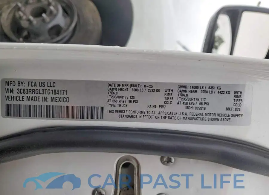 3C63RRGL3TG184171# 12