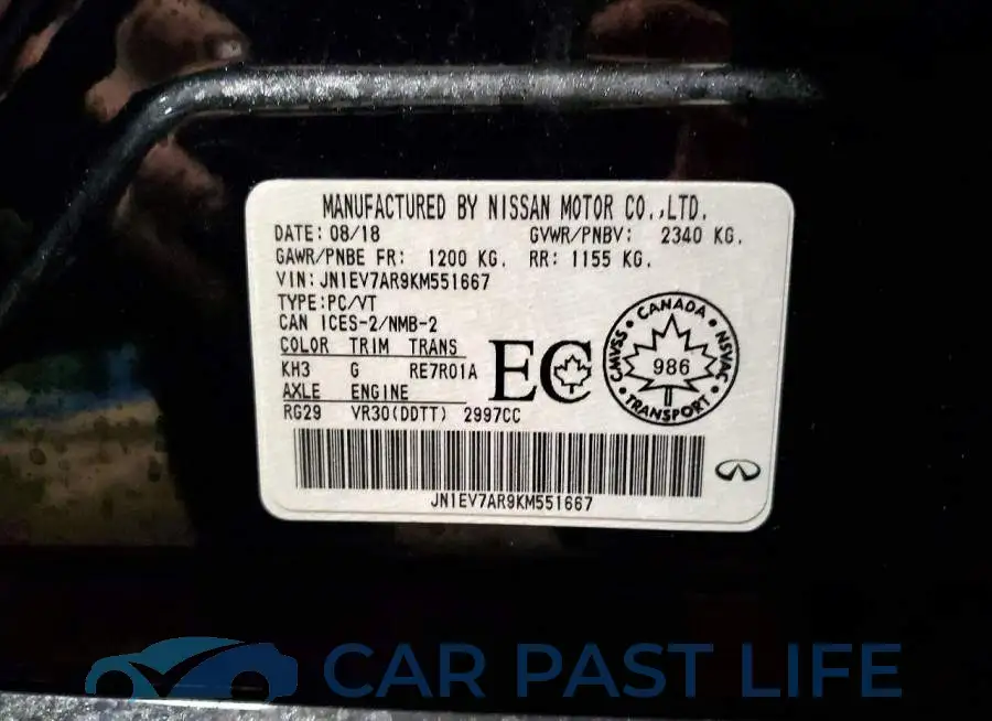 JN1EV7AR9KM551667# 12