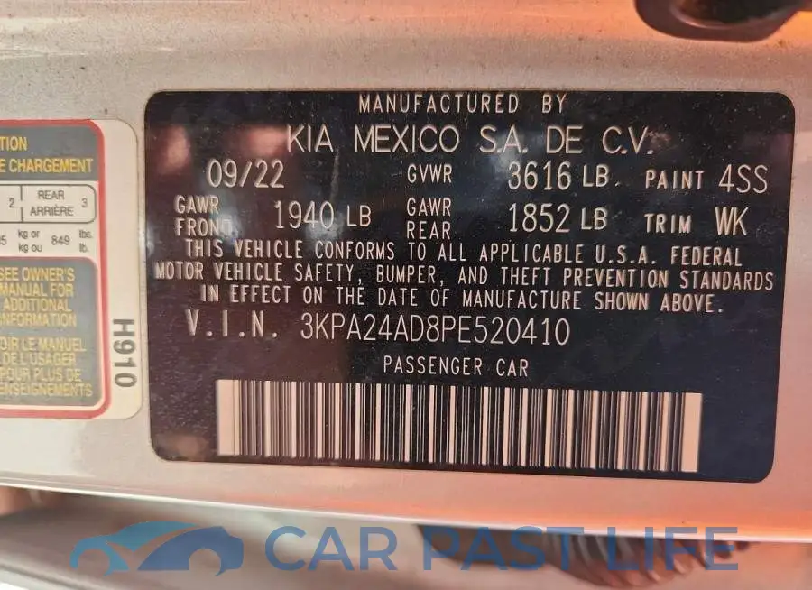 3KPA24AD8PE520410# 12