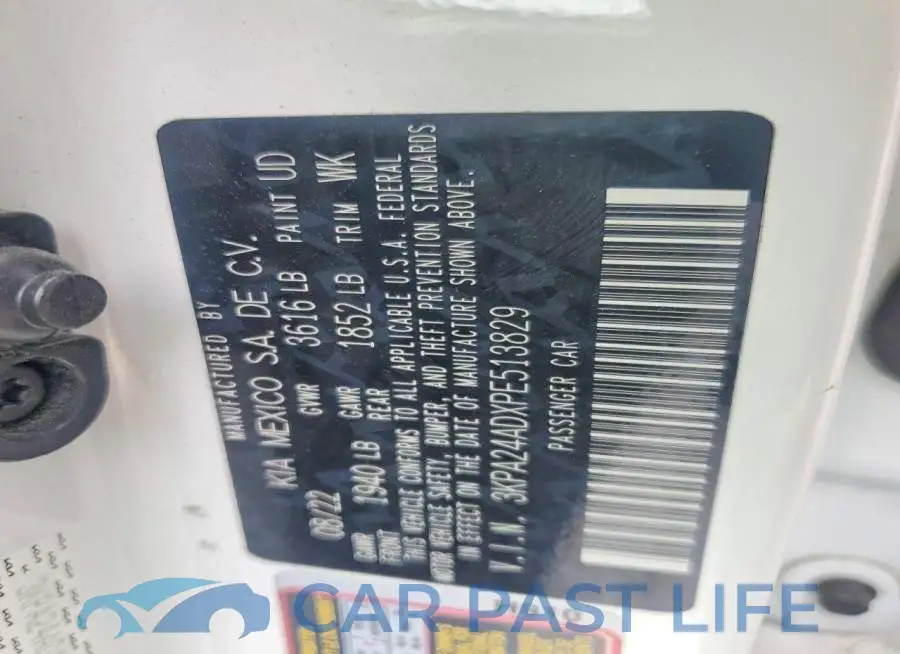 3KPA24ADXPE513829# 12