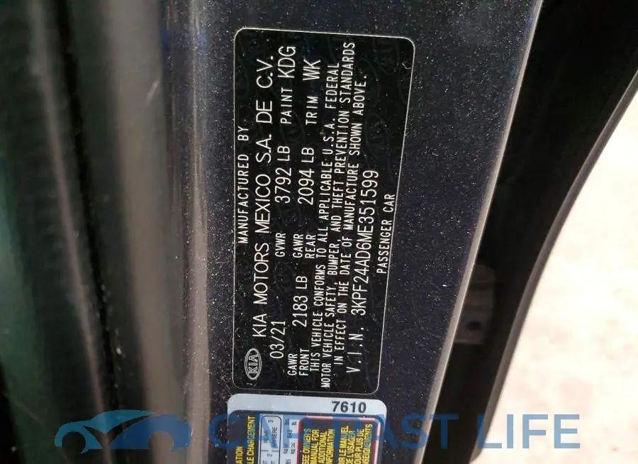 3KPF24AD6ME351599# 13