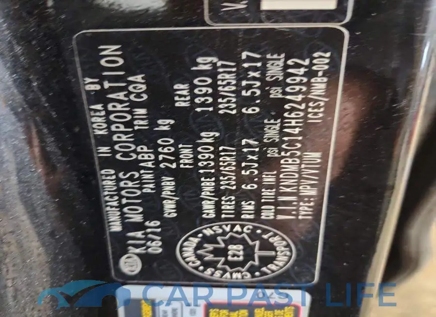 KNDMB5C14H6249942# 13