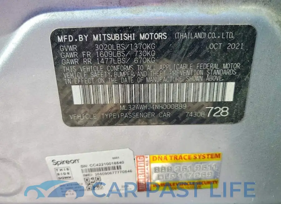ML32AWHJ4NH000889# 13