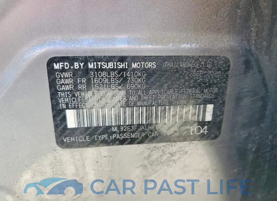 ML32F3FJXLHF12899# 12