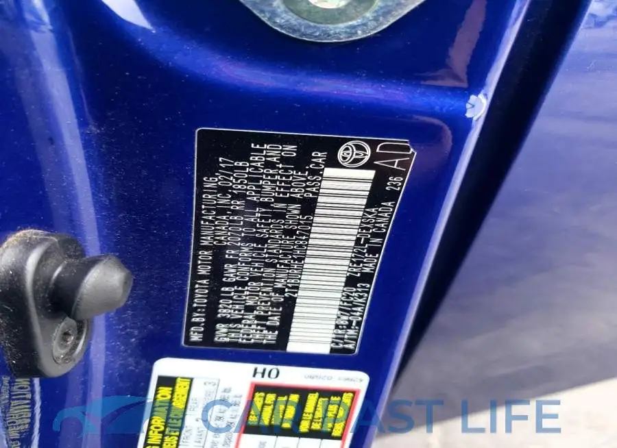 2T1BURHE1HC847015# 12