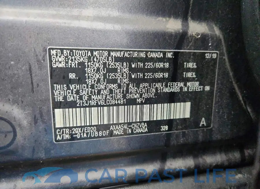 2T3J1RFV6LC084481# 13
