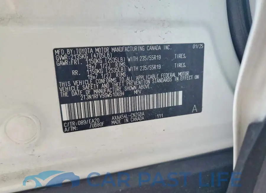 2T3N1RFV9SW510694# 13