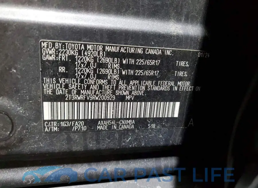 2T3RWRFV9RW200929# 13