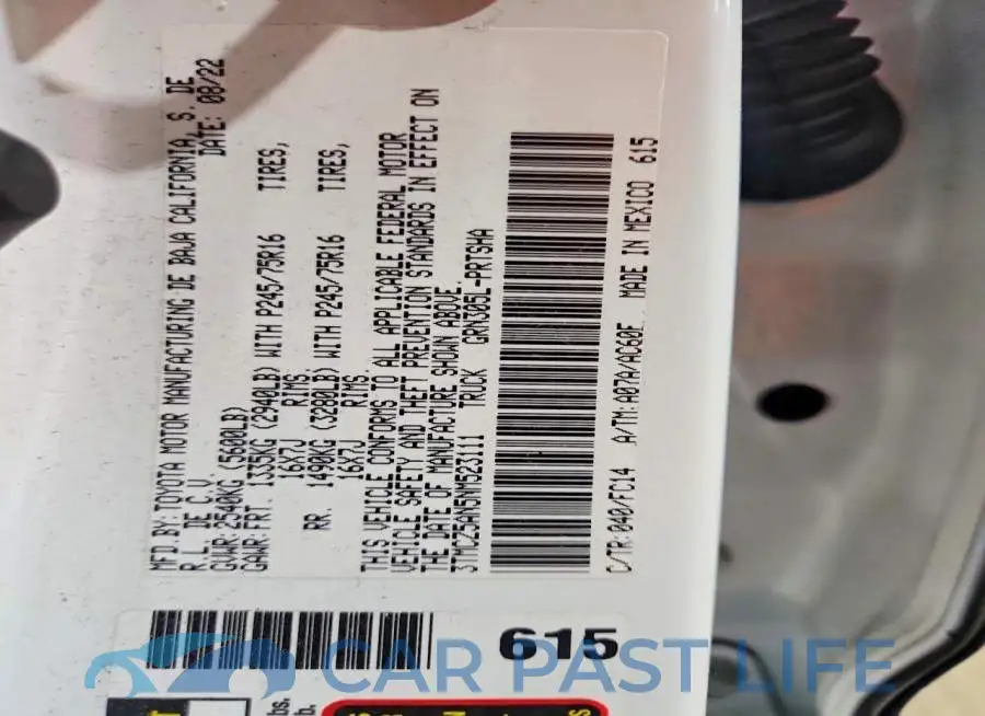 3TMCZ5AN5NM523111# 12
