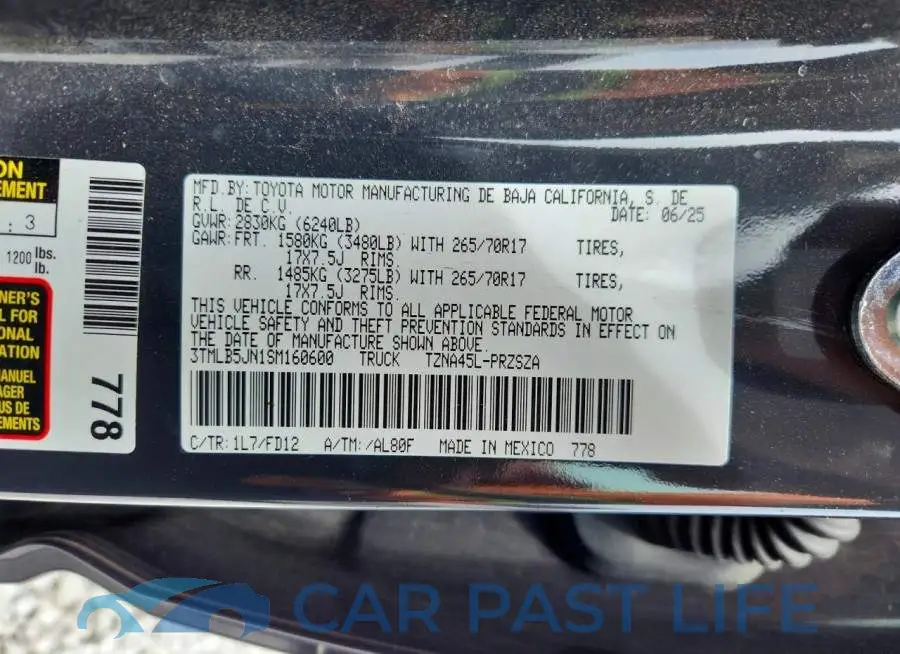 3TMLB5JN1SM160600# 12