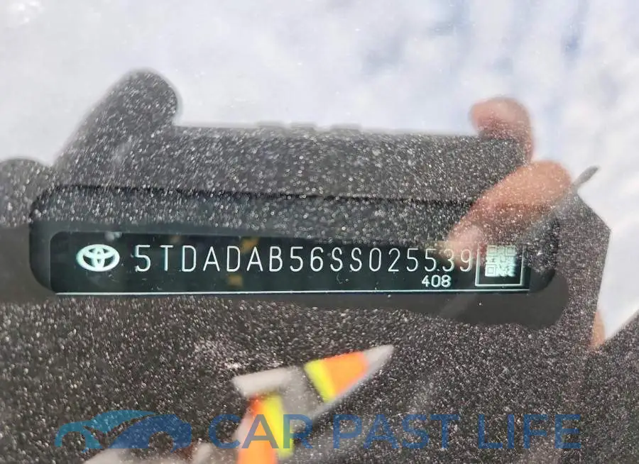 5TDADAB56SS025539# 13