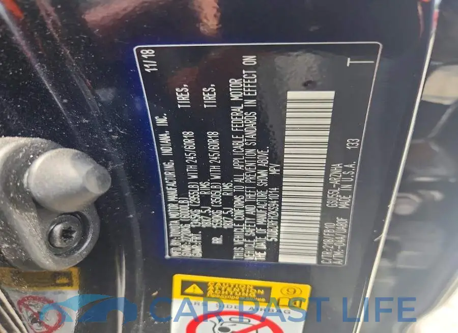5TDBZRFH2KS941014# 13