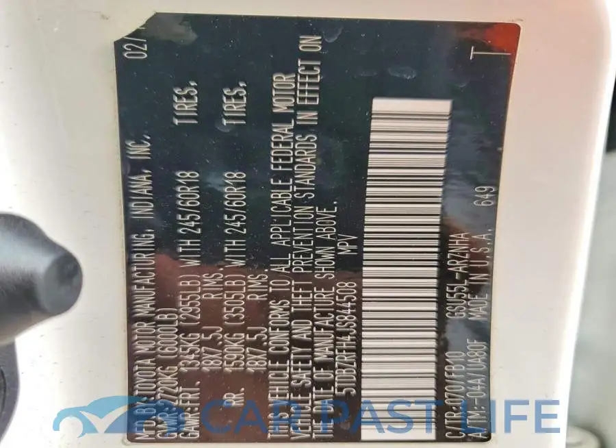 5TDBZRFH4JS844508# 13
